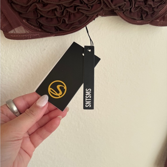 LC MESH Bustier Levi Marrón Chocolate Santísimas - Picture 6 of 12